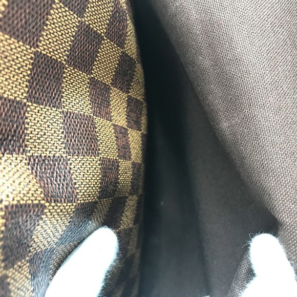 LOUIS VUITTON Brown Damier Canvas Shoulder Bag - Picture 12 of 16